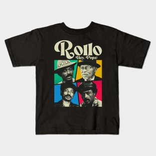 rollo Hey Pops white Kids T-Shirt